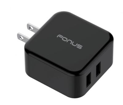 FAST HOME CHARGER 30W 2-PORT USB QUICK CHARGE PORT TRAVEL WALL AC for PHONES