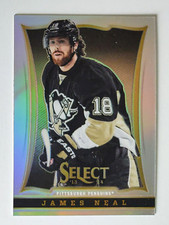 JAMES NEAL 2013-14 Panini Select Silver Prizm #9 Pittsburgh Penguins