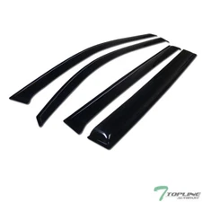 Topline For 2008-2013 Toyota Highlander Sun Rain Guard Vent Shade Window Visors