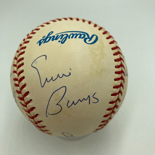 Mickey Mantle Willie Mays Hank Aaron 500 Home Run Signed Baseball PSA DNA - Picture 5 of 9