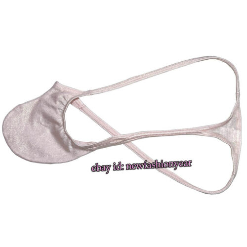 Ropa interior de bikini brillante para hombre bolsa calzoncillos potenciadores tiro bajo tanga calzoncillos - Imagen 22 de 38