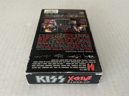 KISS X-Treme Close-Up / The History, The Facts, The Stories VHS VG Rock N Roll - Picture 13 of 17