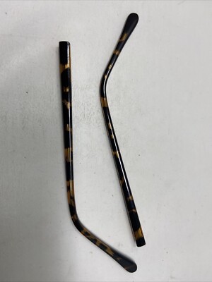 EYE Q EYEWEAR GENIUS G528 TORTOISE CRYSTAL 140mm TEMPLE ARM PARTS  Z61
