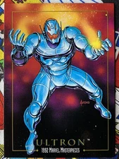 (1) 1992 Marvel Masterpieces Ultron #98 Single Card By: Joe Jusko