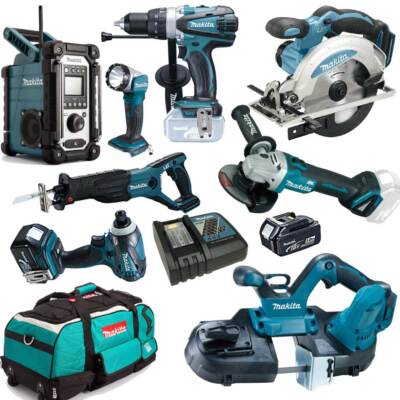 Makita 18V Akku Set - DPB181Z RME Bandsäge Combo Kit inkl. DHP458 DTD152 +++