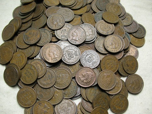 ONE EXTRA FINE INDIAN HEAD CENT PENNY WITH FULL LIBERTY & DIAMONDS~ONE COIN~ LOT