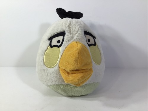 Angry Birds White Plush ~ 7”~ No Sound No Tag~FREE SHIPPING