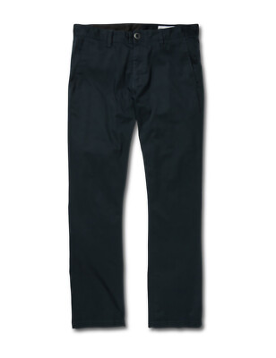 Volcom Frickin moderne Stretch Chino Hose in Dark Navy für Herren