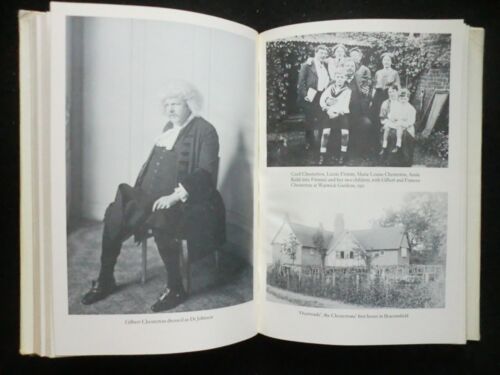 SIGNED; G K Chesterton (1986-1st) Michael Ffinch - Father Brown Author Lit Biog - Picture 10 of 12