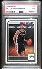 2023-24 Panini Hoops Basketball Base Rookie #277 Victor Wembanyama PSA 9 RC
