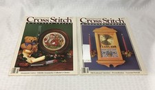 LOT OF 2 CROSS STITCH COUNTRY CRAFTS / JAN - FEB 1988 / NOV - DEC 1987