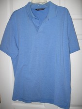 Member's Mark Stretch Pique Polo Shirt Men's Large Blue