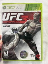 UFC Undisputed 3 (Microsoft Xbox 360, 2012) CIB W/Manual