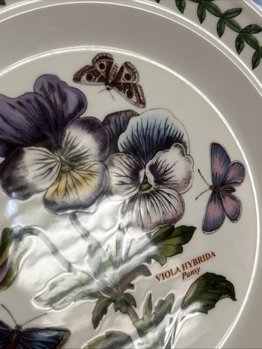 4 Portmeirion Botanic Garden Bread and Butter Dessert Plates 7.25” EUC Primrose - Picture 10 of 10