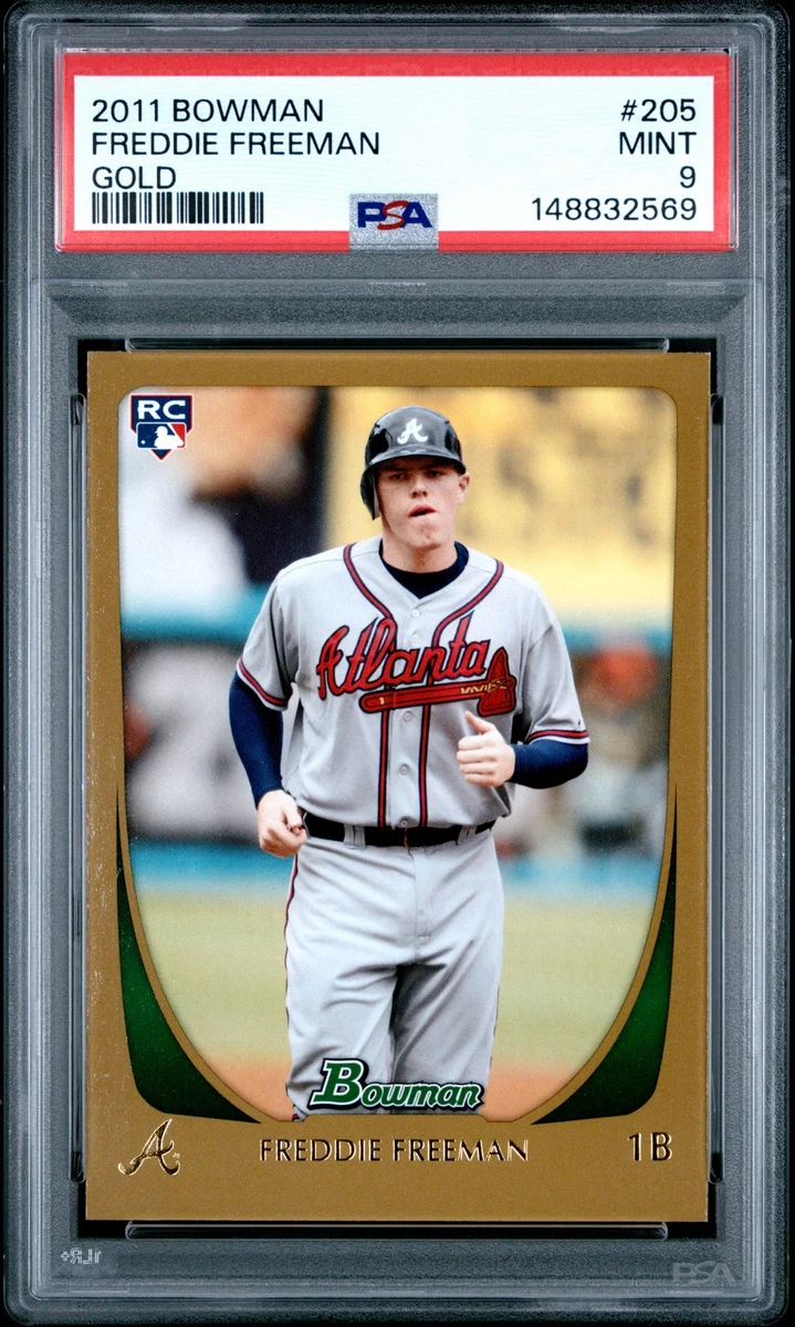 Bowman Freddie Freeman Baseball Sports Trading Cards & Accessories
