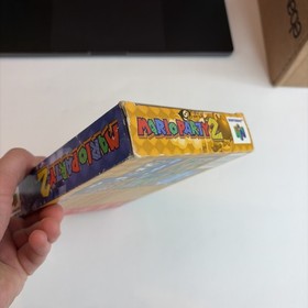 Nice! Mario Party 2 - Nintendo 64 N64 Complete In Box W/ Protector Tested Cib