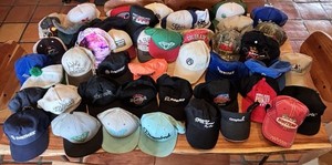 Bundle Lot Of 50 Hats Caps Snapback Strapback Fitted Vintage, Retro, Random More