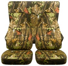 Fits 2003-2006 Jeep Wrangler Lj Front And Rear Nice Seat Covers Camouflage