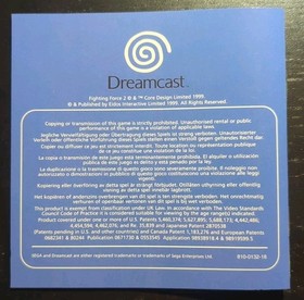 Fighting Force 2 - Mit Anleitung! (Sega Dreamcast)