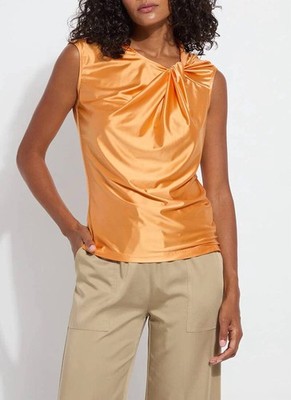 Lysse Selene Twisted Shoulder Top Solar Ray