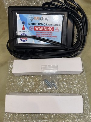 REKOLIGHTING R2000-UVC Light System HVAC UV CLEANER OPEN BOX STERILIZER