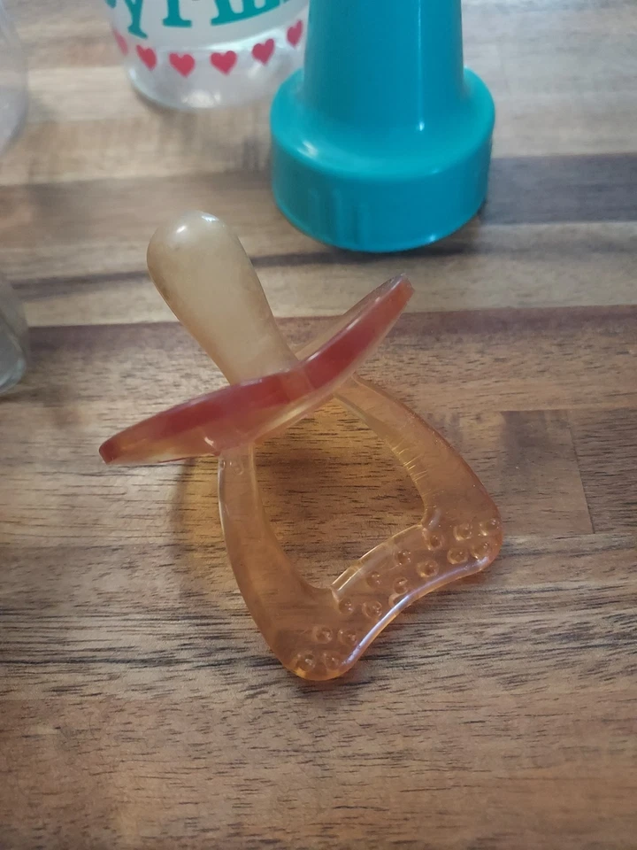 Evenflo Vintage Gerber Cherubín Taza Biberón Chupete Lote Años 80 y 90 Foto 2 de 4