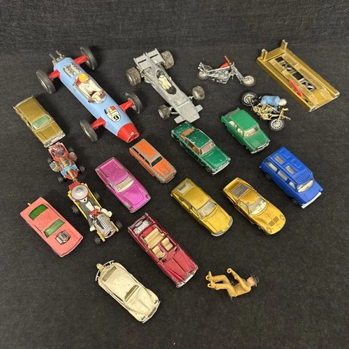 Diecast Model Cars Vintage Job Lot Corgi Matchbox Tri-ang t5915