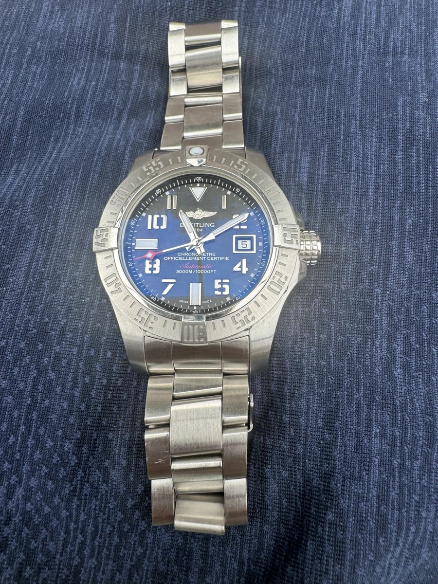 Breitling Avenger II Seawolf - 45 mm, Stainless Steel for sale | eBay