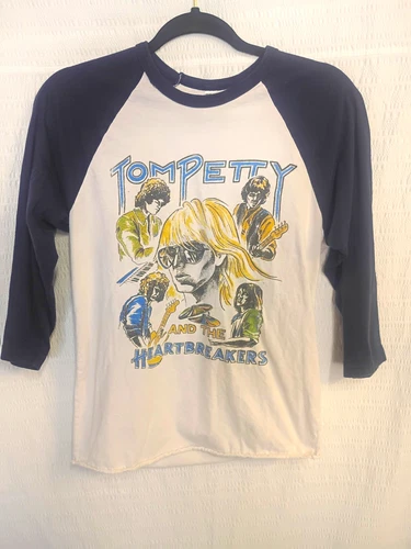 / Rare Tom Petty Heartbreakers Double-Sided Raglan 3 Vintage vintage concert t-shirt, vintage, single stitch, B+ condition
