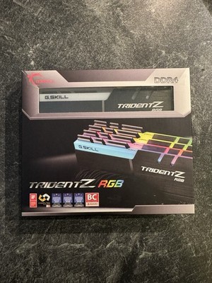 G.SKILL Trident Z RGB 64GB DDR4 (4x16GB) 3600Mhz CL16-19-19-39