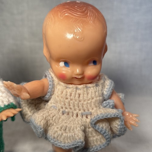 Vintage Kewpie Dolls in Hand Made Outfits. Read Description. - Picture 5 of 14