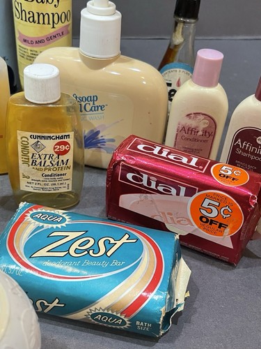 Vintage Retro 1960’s -80’s Soap, Shampoo, Conditioner, Kosmetik Badezimmer Konvolut - Bild 11 von 14