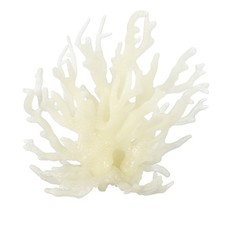 Aquarium Coral Decoration, 4.9x2x4.3 Inch, Glowing Beige, 1 Pcs