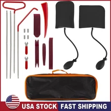 18Pcs Auto Repair Stainless Steel Kit Tool Emergency Car Door Lock Set