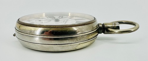 Antique Goliath Pocket Watch – Weir & Sons, Dublin – Working - Repair Required - Picture 8 of 13