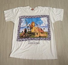 Vintage Disney Lion King Shirt Large Sun Sportswear Simba Scar Mufasa Pumba