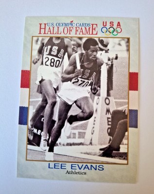 Impel US Olympic Hall Of Fame - Lee Evans #42 - Trading Card - Olympia