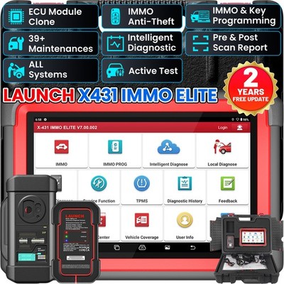 LAUNCH X431 IMMO Elite PRO 5 Key Programming Tool Full System Diagnostic Scanner