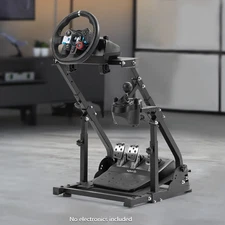 Racing Steering Wheel Stand Height Adjustable Fit for Logitech G29 G920 Thrustma