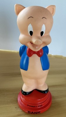 Porky Pig 8'' Coin Bank (Warner Brothers Entertainment)