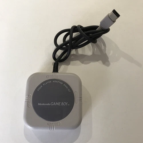 Game Boy Four Player Adapter DMG 07 Nintendo OEM Original Multiplayer Link Cable