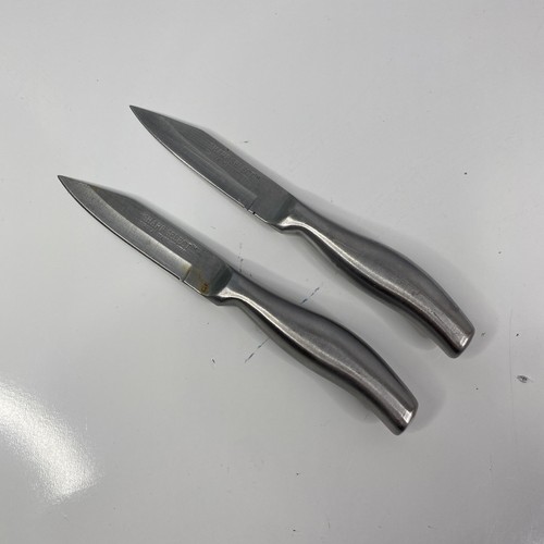 Lot of 2 SHARP SELECT Surgical Stainless Steel Paring Knife Knives 3" blade - Picture 1 of 4
