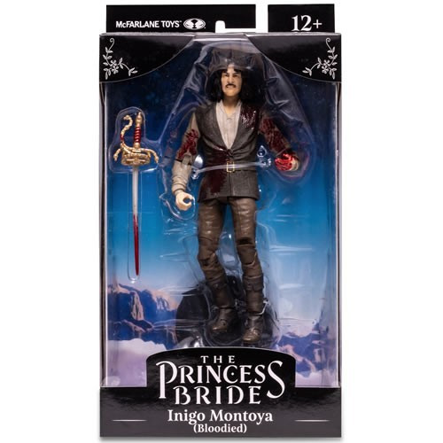 McFarlane Toy The Princess Bride Series 2 Inigo Montoya 7” Bloodied Movie Figure - Picture 2 of 2