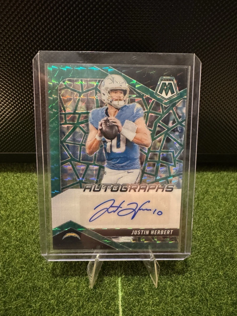 25枚限定 Mosaic Justin Herbert PSA 8 2025 Panini Mosaic - Justin Herbert #AMC-JHT for sale | eBay