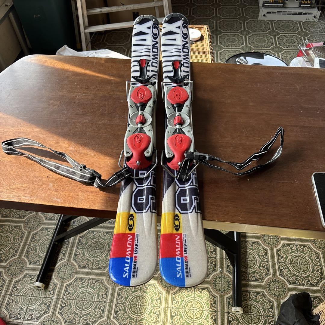 【おまけ付き】サロモン SALOMON スノーブレード MINIMAX 99.9 Salomon MINIMAX 99 Snow Skis 99.9cm Freestyle Short