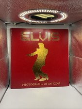 BEAUTIFUL ELVIS PRESLEY - 'ELVIS -PHOTOGRAPHS OF AN ICON' HARDCOVER BOOK