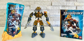 Bionicle Barraki Set of 6 : 8916 8917 8918 8919  8920 8921 w/Canisters + Manuals
