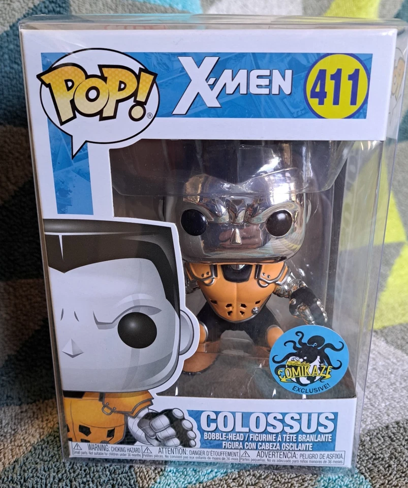 Colossus Pop 411 - X-Men Funko Pop! - Exclusivo Comikaze abovedado 2018 + protector Foto 3 de 4