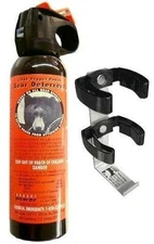 UDAP Pepper Power Bear Spray Repellant With Bike Mount 