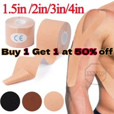 5M Kinesiology Tape Roll Waterproof Sports Muscle Physio Therapeutic Sticker USA